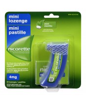 Nicorette Nicotine Mini Lozenges Mint 4mg